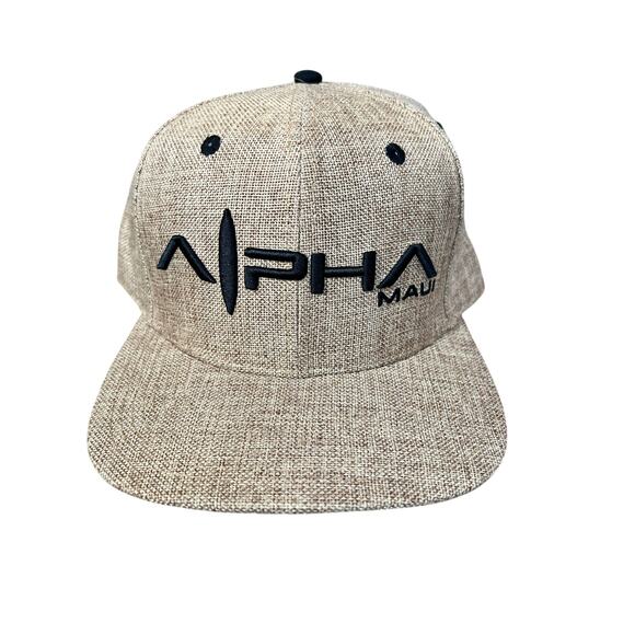 Alpha Maui Other - NWOT Alpha Maui Hemped Out Snapback Cap.  L/XL, Brown/Black, Hat, Hawaii